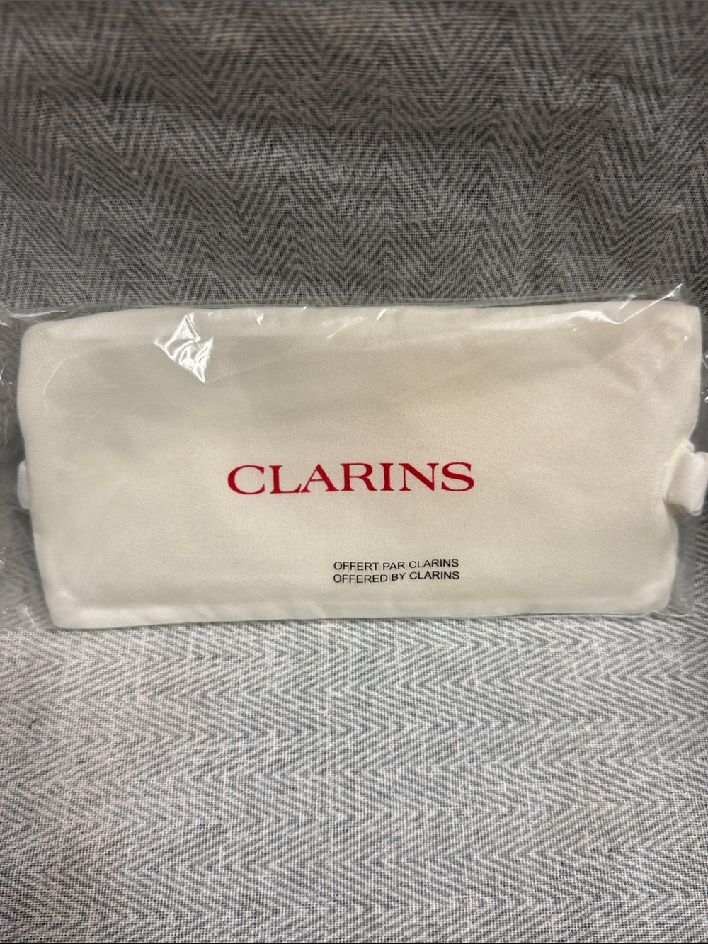 NEW Clarins Reusable Hot & Cold Gel Beads Spa Eye Mask